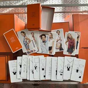 Hermes Knotting Cards